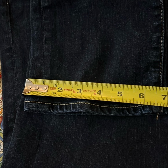 Men's Abercrombie & Fitch Dark Blue Slim Straight Stretch 32x30 Jeans - Picture 4 of 5